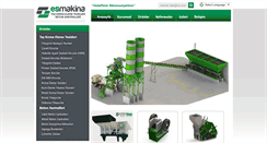 Desktop Screenshot of es-makina.com