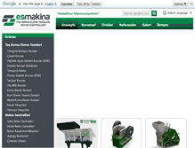 Tablet Screenshot of es-makina.com